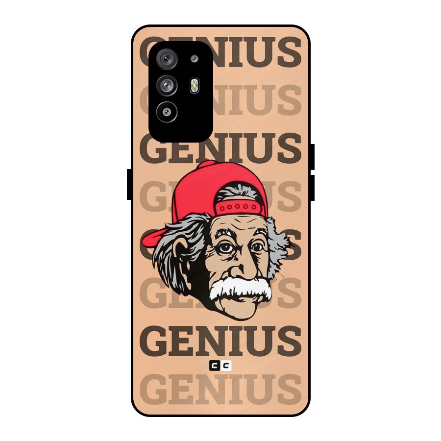 Genious Scientist Metal Back Case for Oppo F19 Pro Plus 5G
