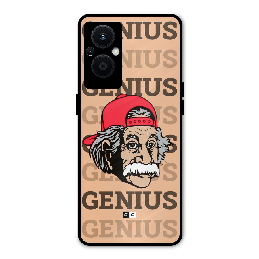 Genious Scientist Metal Back Case for Oppo F21 Pro 5G