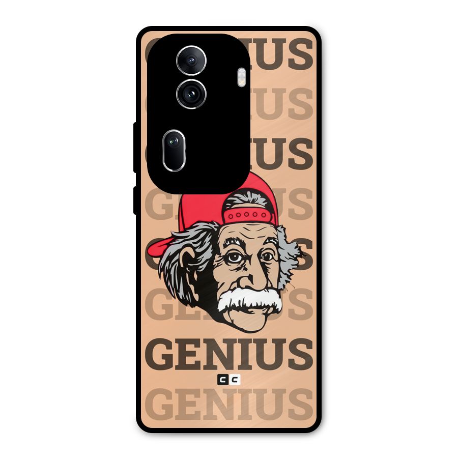 Genious Scientist Metal Back Case for Oppo Reno11 Pro 5G