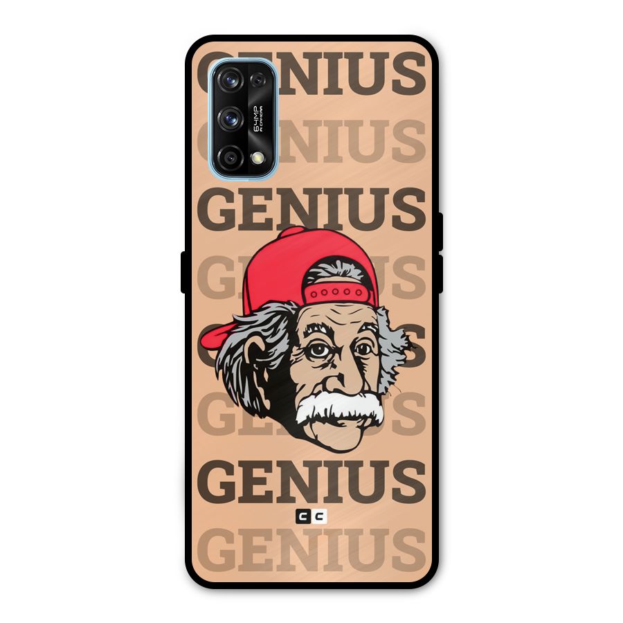 Genious Scientist Metal Back Case for Realme 7 Pro