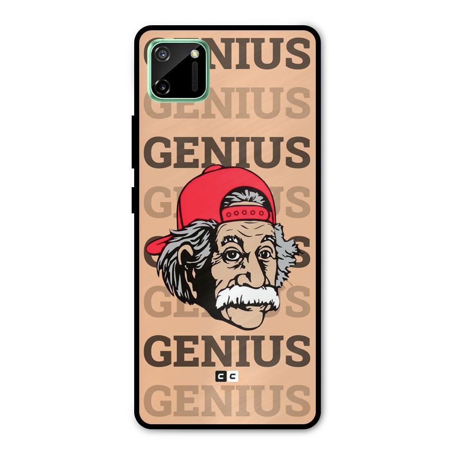 Genious Scientist Metal Back Case for Realme C11