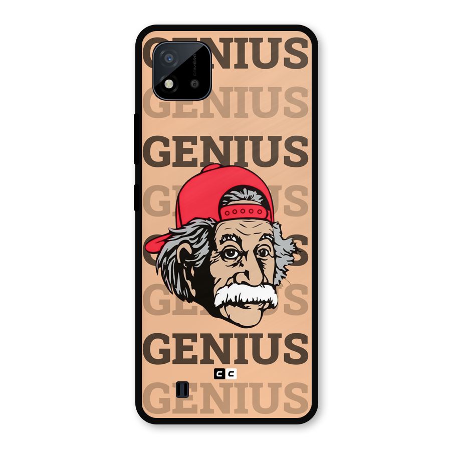 Genious Scientist Metal Back Case for Realme C11 2021