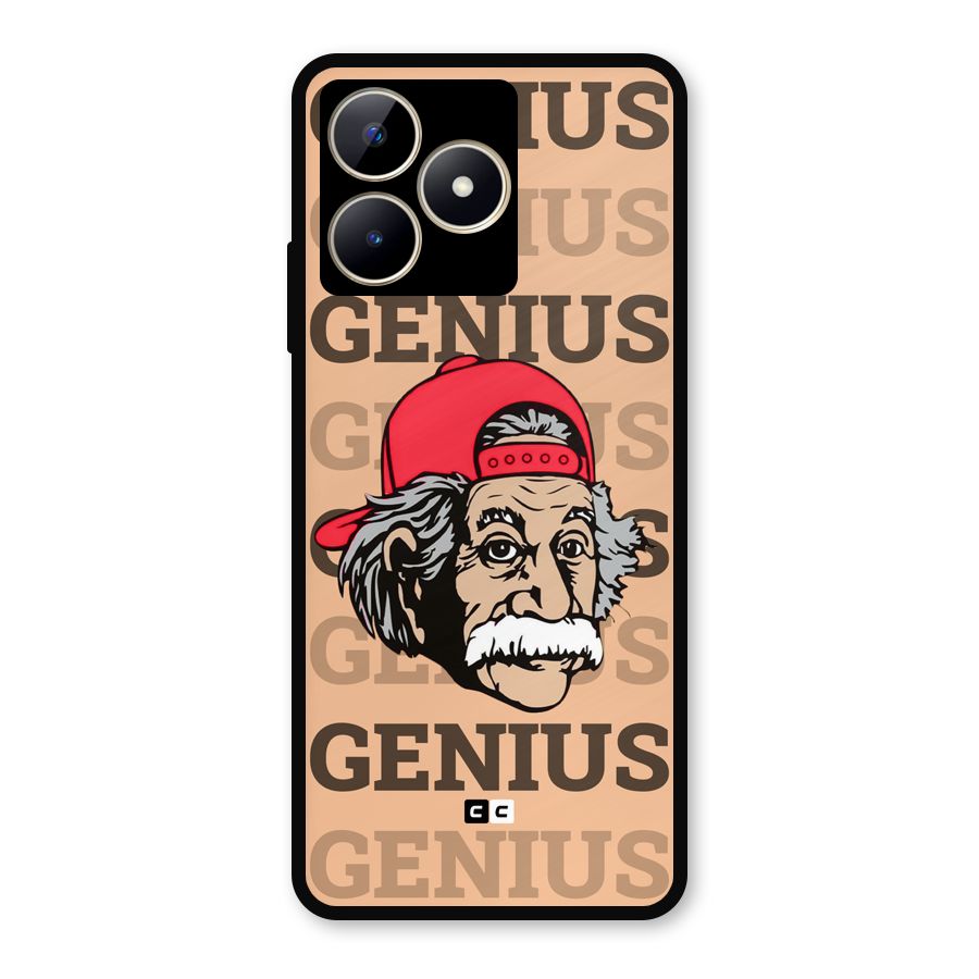 Genious Scientist Metal Back Case for Realme C53