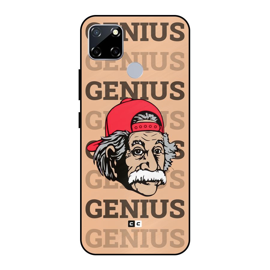 Genious Scientist Metal Back Case for Realme Narzo 20