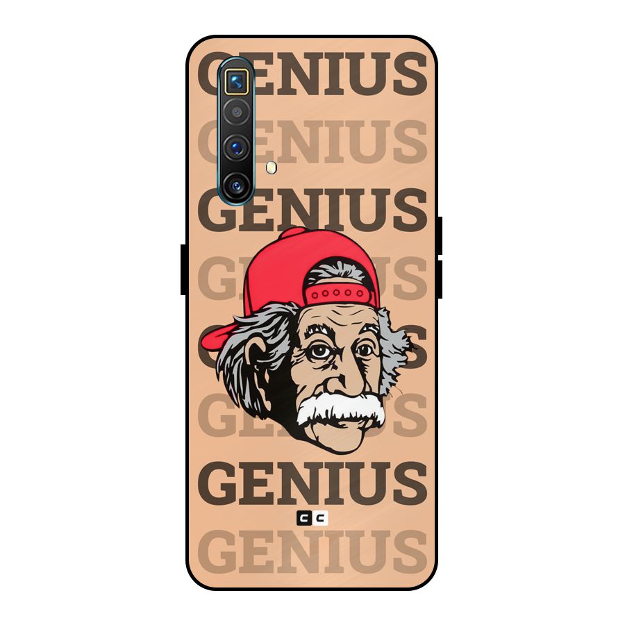Genious Scientist Metal Back Case for Realme X3
