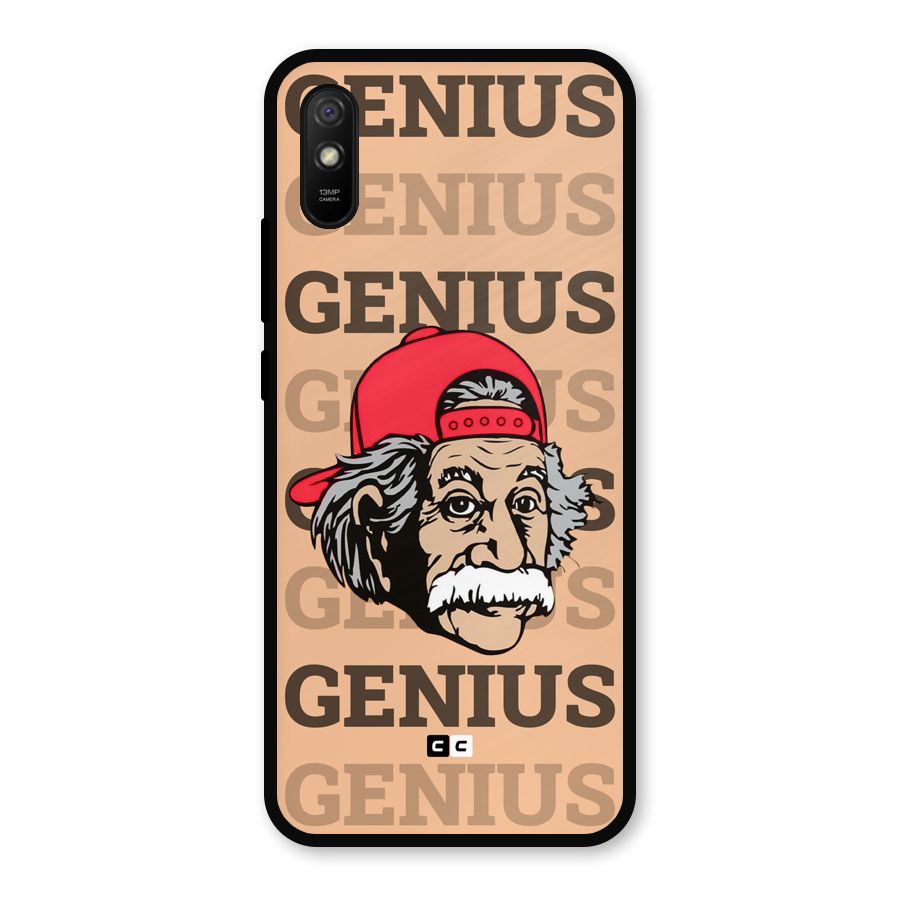 Genious Scientist Metal Back Case for Redmi 9a