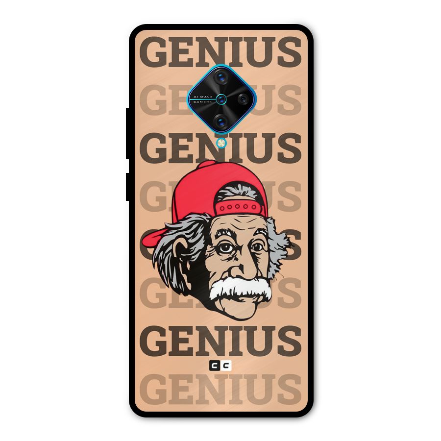 Genious Scientist Metal Back Case for Vivo S1 Pro