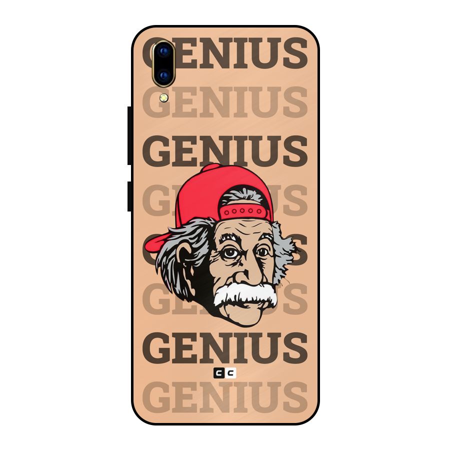 Genious Scientist Metal Back Case for Vivo V11 Pro