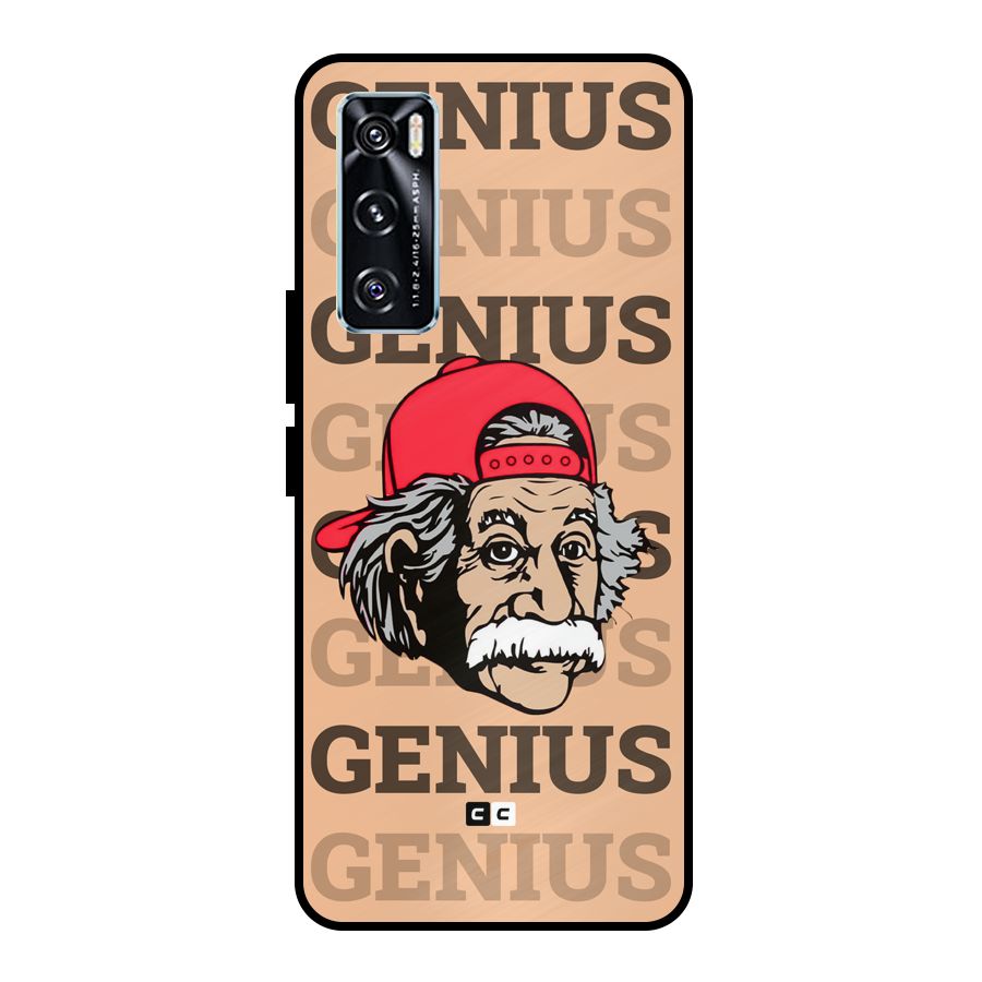 Genious Scientist Metal Back Case for Vivo V20 SE