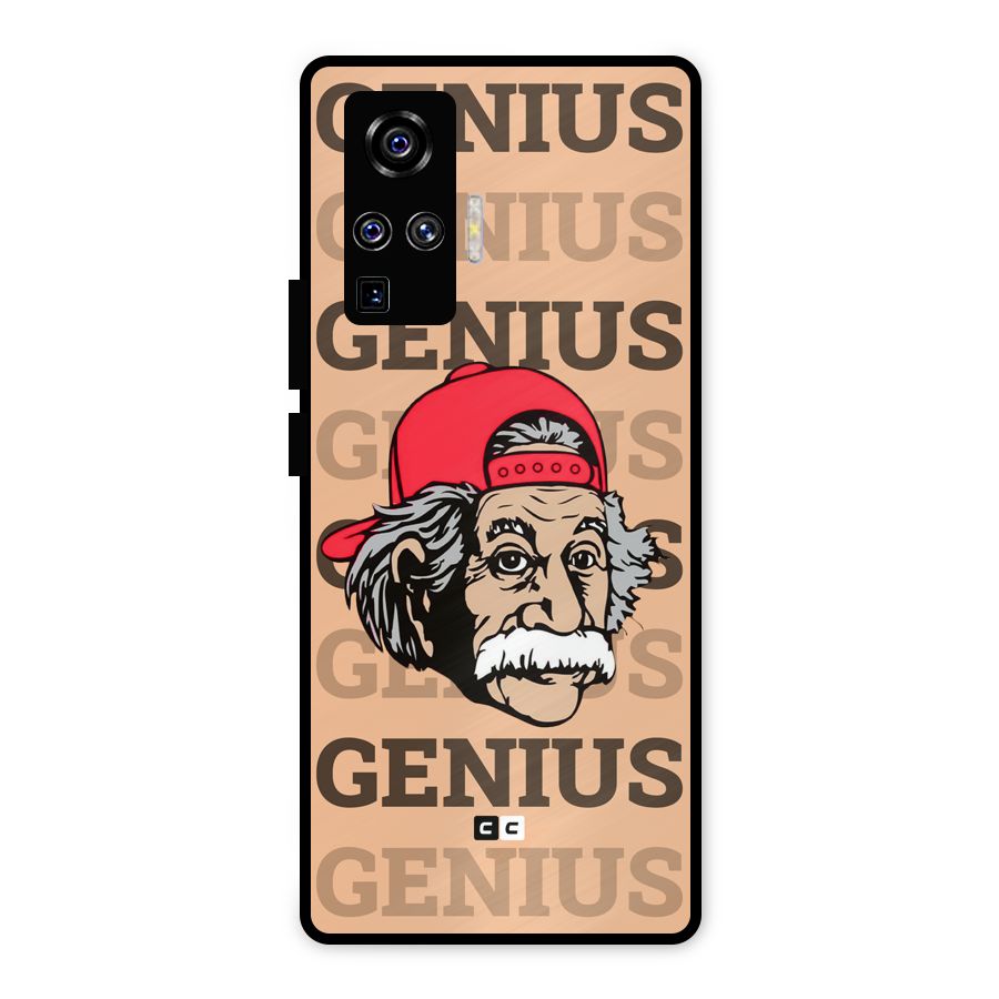 Genious Scientist Metal Back Case for Vivo X50 Pro