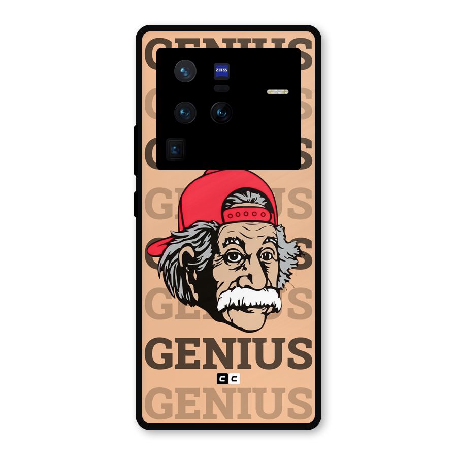 Genious Scientist Metal Back Case for Vivo X80 Pro