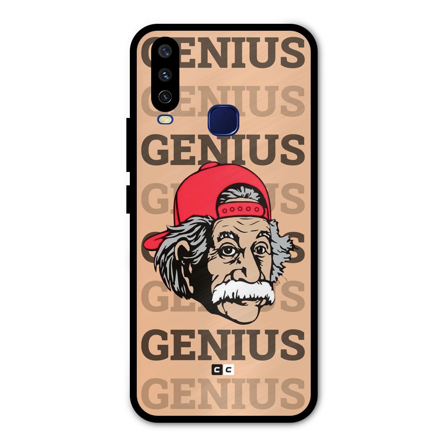Genious Scientist Metal Back Case for Vivo Y12