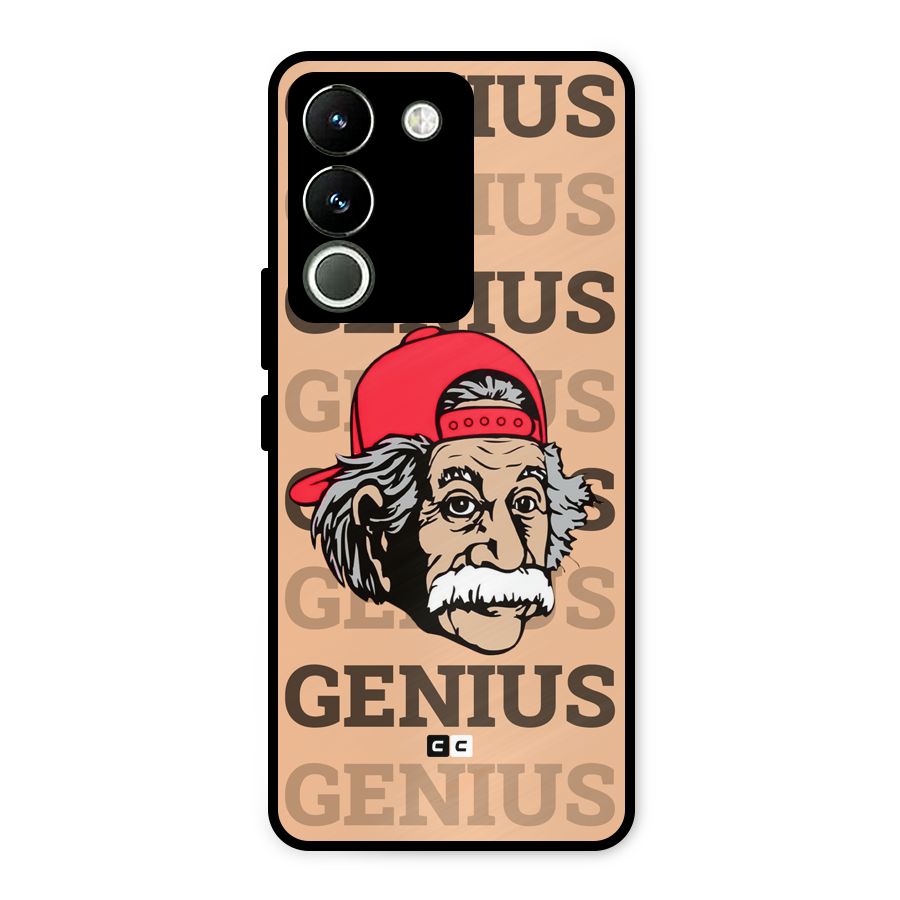 Genious Scientist Metal Back Case for Vivo Y200