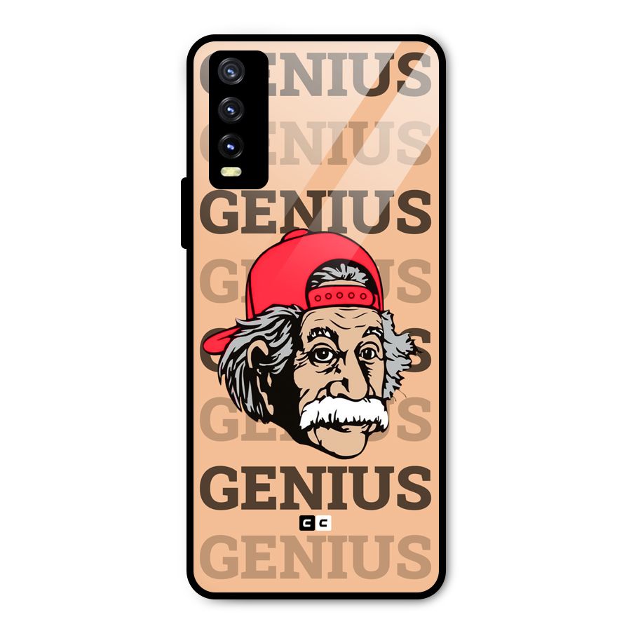 Genious Scientist Metal Back Case for Vivo Y20g