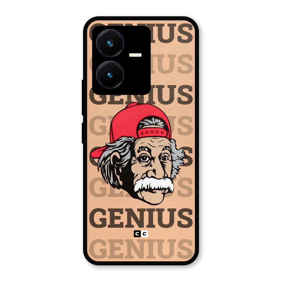 Genious Scientist Metal Back Case for Vivo Y22