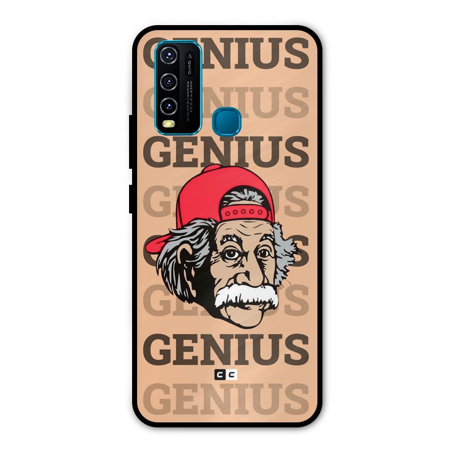 Genious Scientist Metal Back Case for Vivo Y30