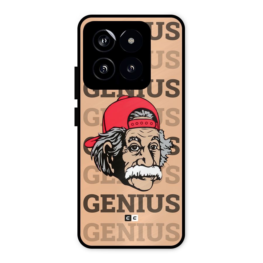 Genious Scientist Metal Back Case for Xiaomi 14