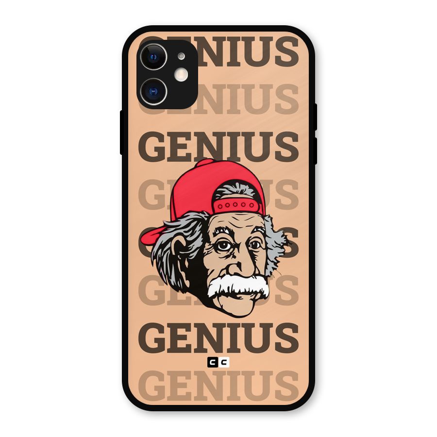 Genious Scientist Metal Back Case for iPhone 11