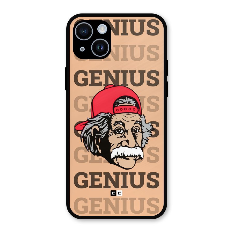Genious Scientist Metal Back Case for iPhone 14