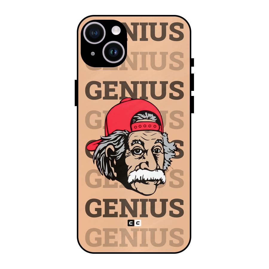 Genious Scientist Metal Back Case for iPhone 14 Plus