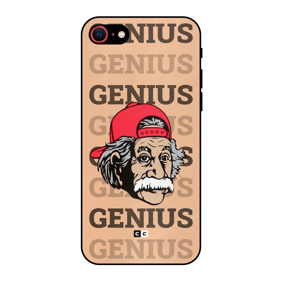 Genious Scientist Metal Back Case for iPhone SE 2020