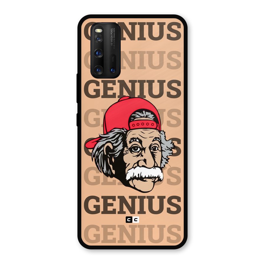 Genious Scientist Metal Back Case for iQOO 3