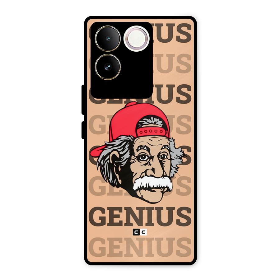 Genious Scientist Metal Back Case for iQOO Z7 Pro