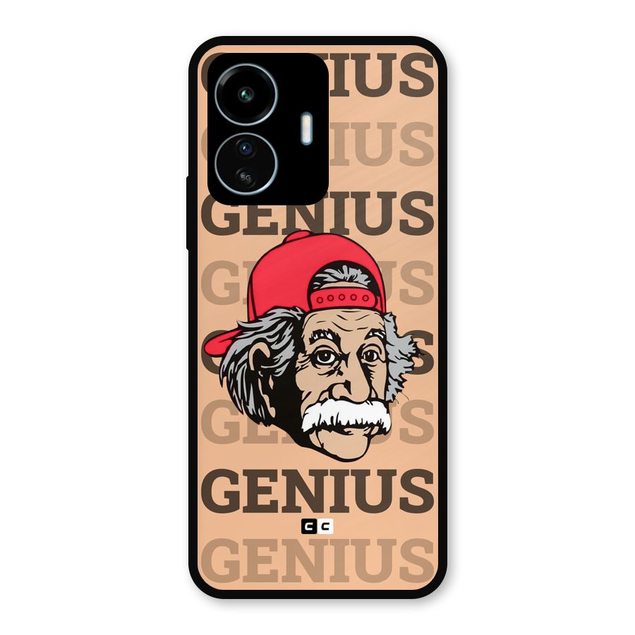 Genious Scientist Metal Back Case for vivo iQOO Z6 Lite 5G