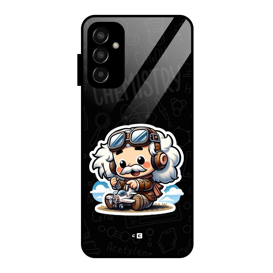 Genius Kid Glass Back Case for Galaxy F13