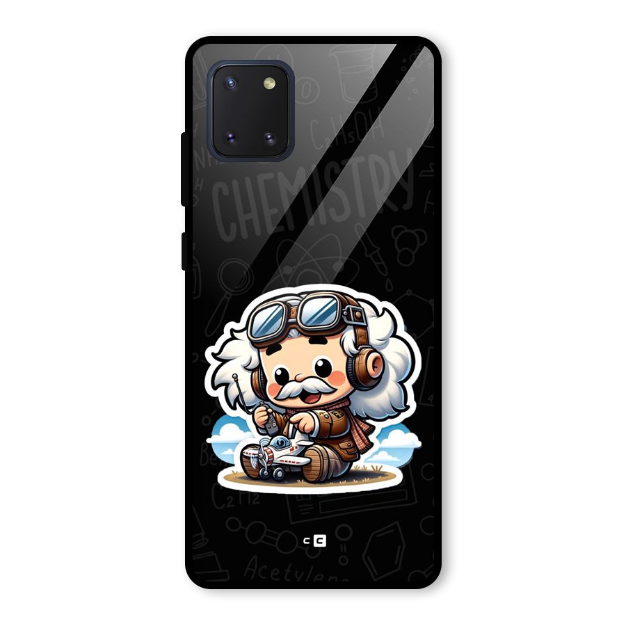 Genius Kid Glass Back Case for Galaxy Note 10 Lite