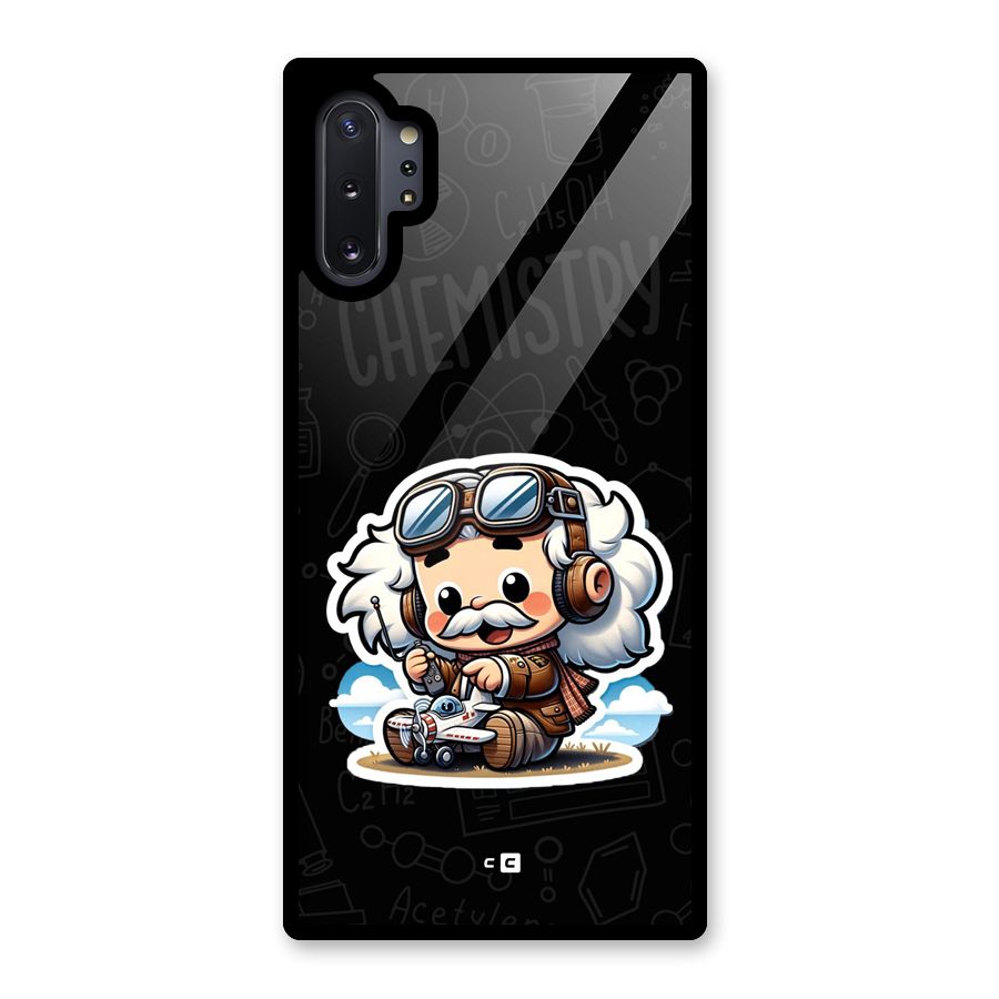 Genius Kid Glass Back Case for Galaxy Note 10 Plus