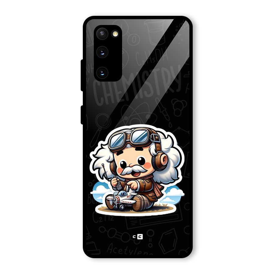 Genius Kid Glass Back Case for Galaxy S20 FE