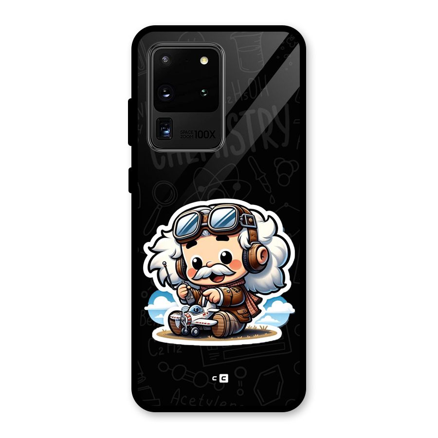 Genius Kid Glass Back Case for Galaxy S20 Ultra