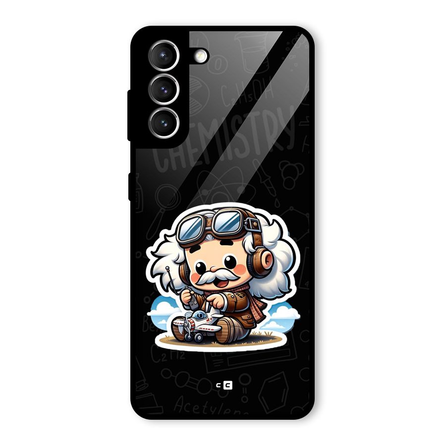 Genius Kid Glass Back Case for Galaxy S21 5G