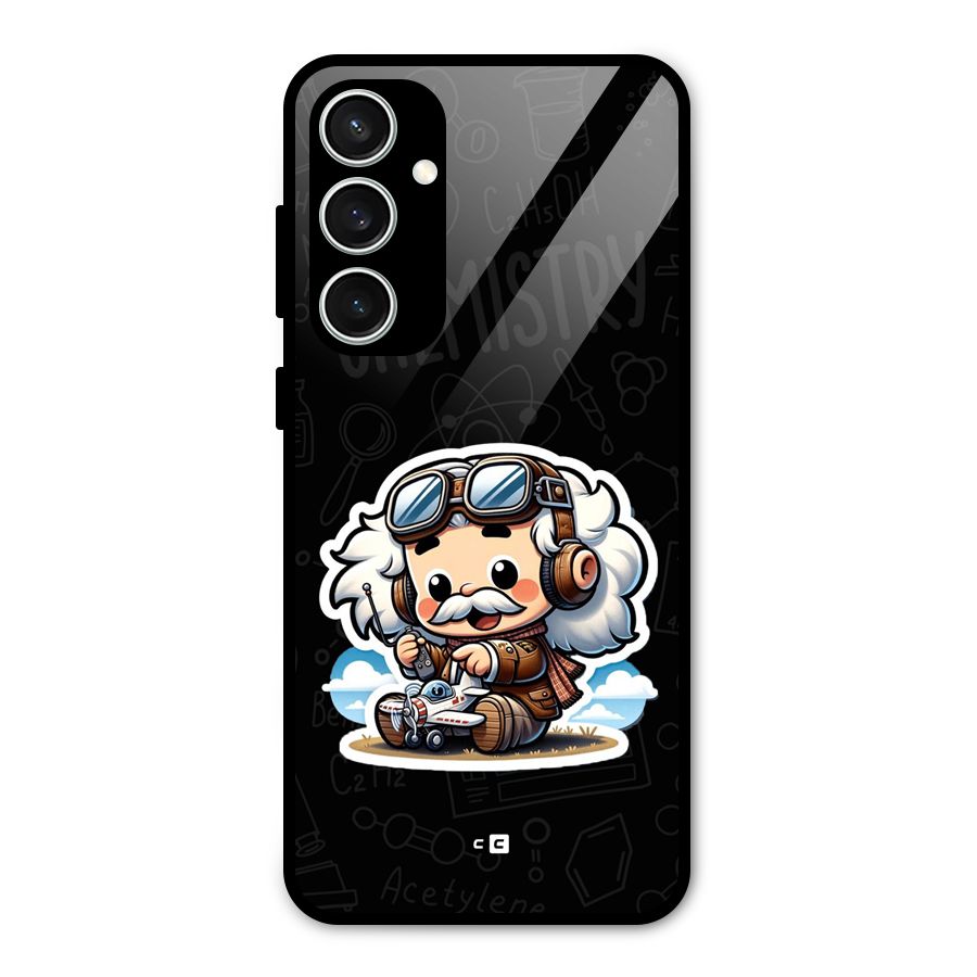 Genius Kid Glass Back Case for Galaxy S23 FE