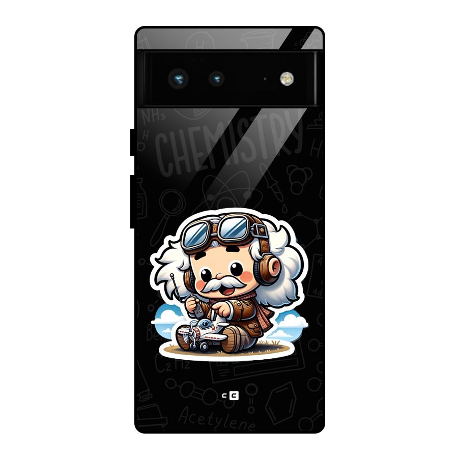 Genius Kid Glass Back Case for Google Pixel 6
