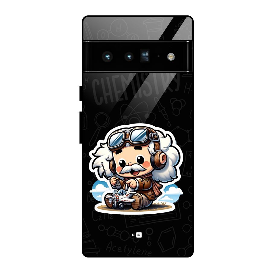 Genius Kid Glass Back Case for Google Pixel 6 Pro