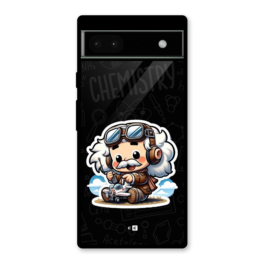 Genius Kid Glass Back Case for Google Pixel 6a