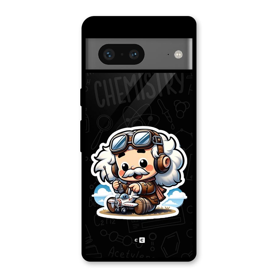 Genius Kid Glass Back Case for Google Pixel 7