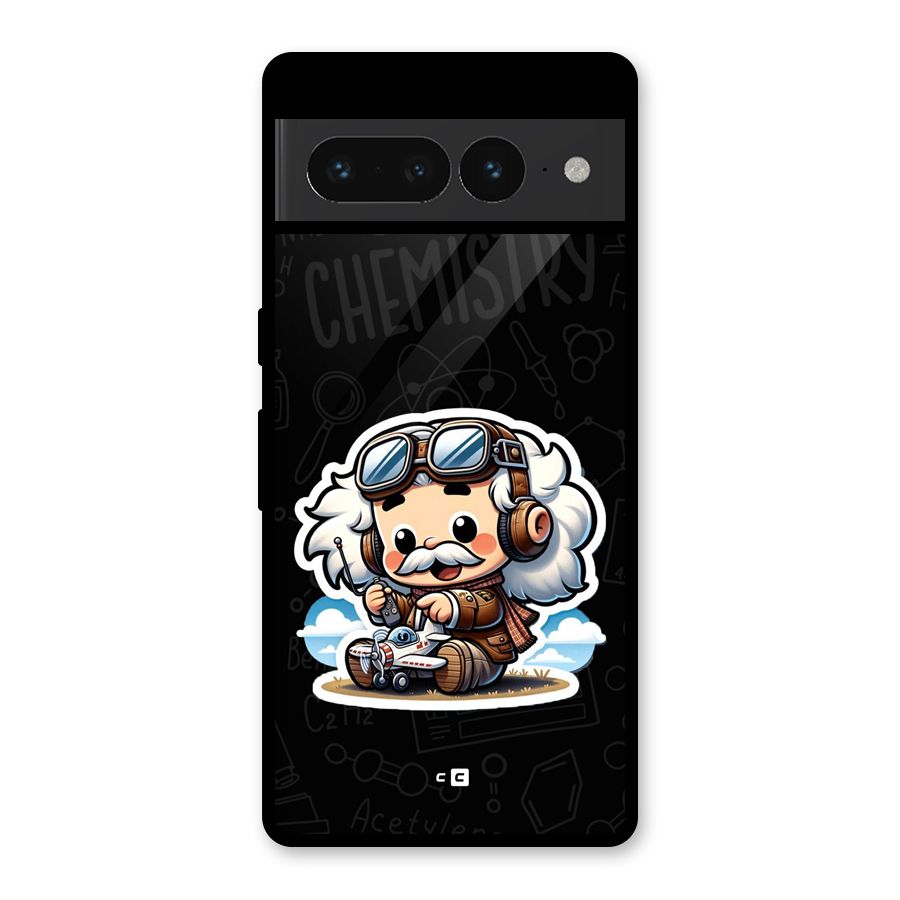 Genius Kid Glass Back Case for Google Pixel 7 Pro