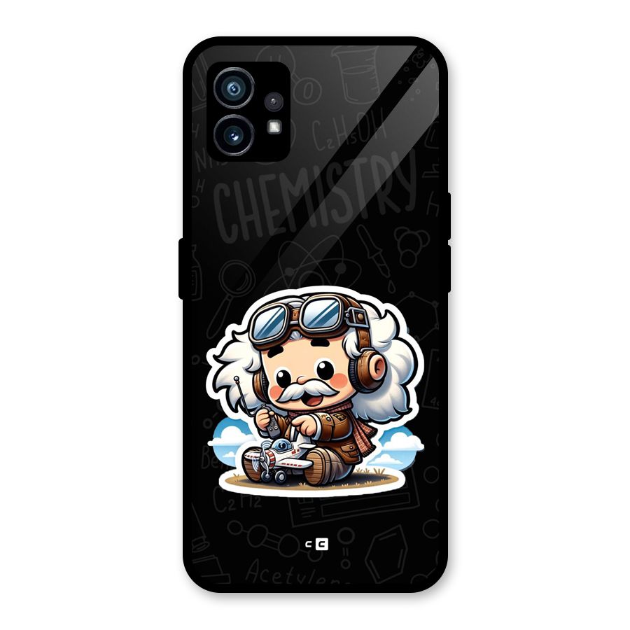 Genius Kid Glass Back Case for Nothing Phone 1