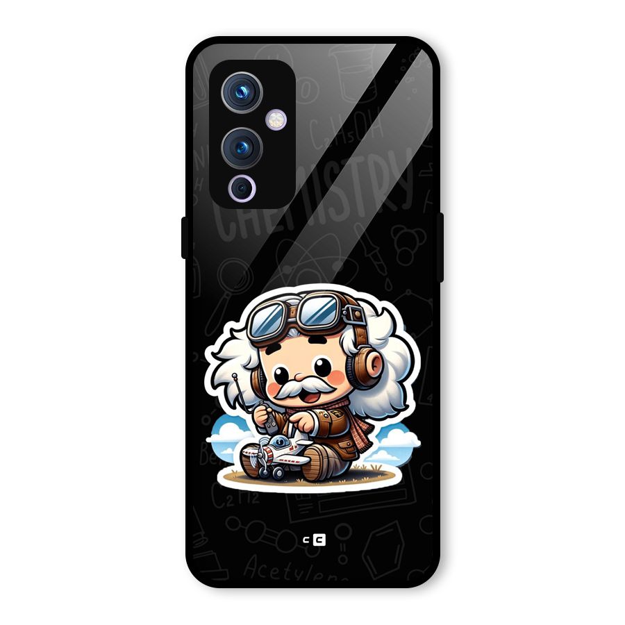 Genius Kid Glass Back Case for OnePlus 9