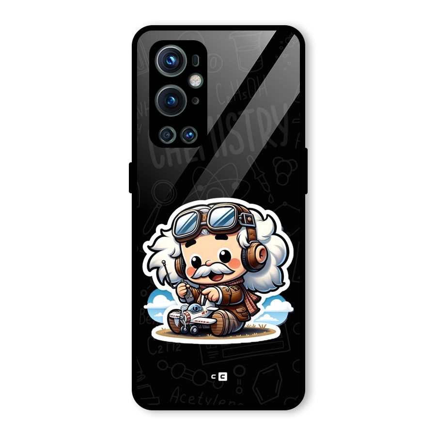 Genius Kid Glass Back Case for OnePlus 9 Pro