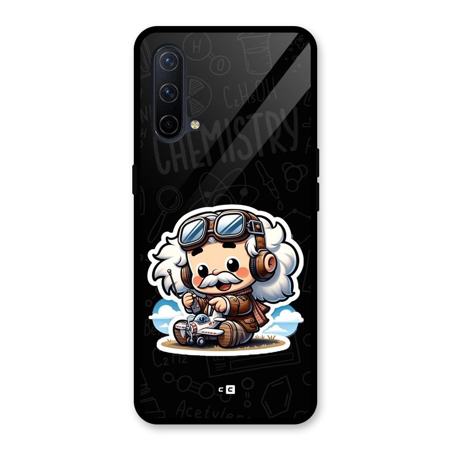 Genius Kid Glass Back Case for OnePlus Nord CE 5G