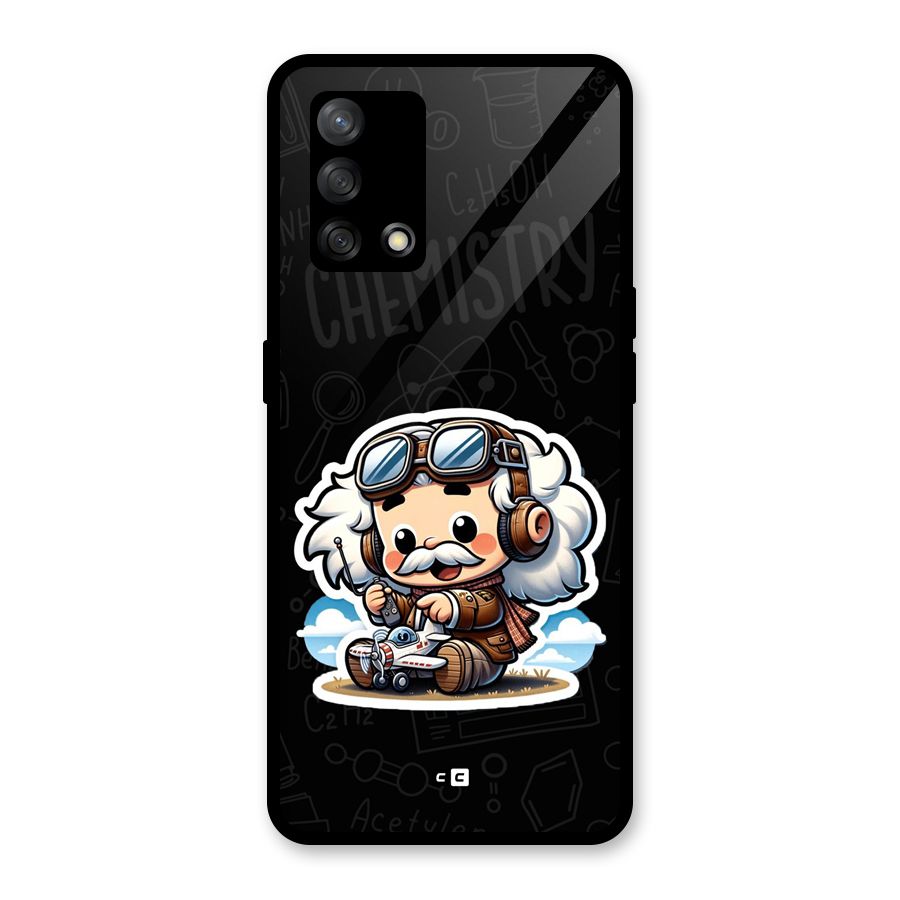 Genius Kid Glass Back Case for Oppo F19