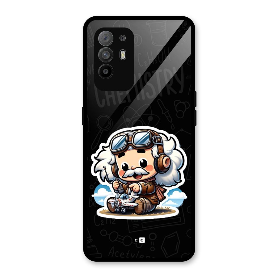Genius Kid Glass Back Case for Oppo F19 Pro Plus 5G