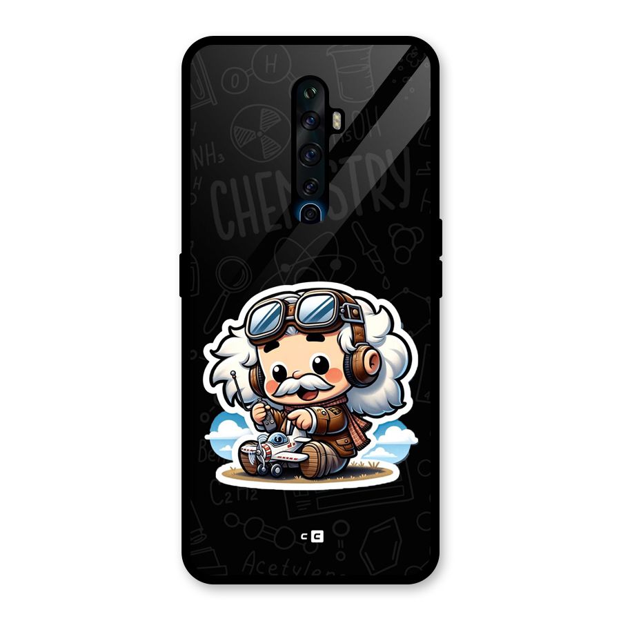 Genius Kid Glass Back Case for Oppo Reno2 Z