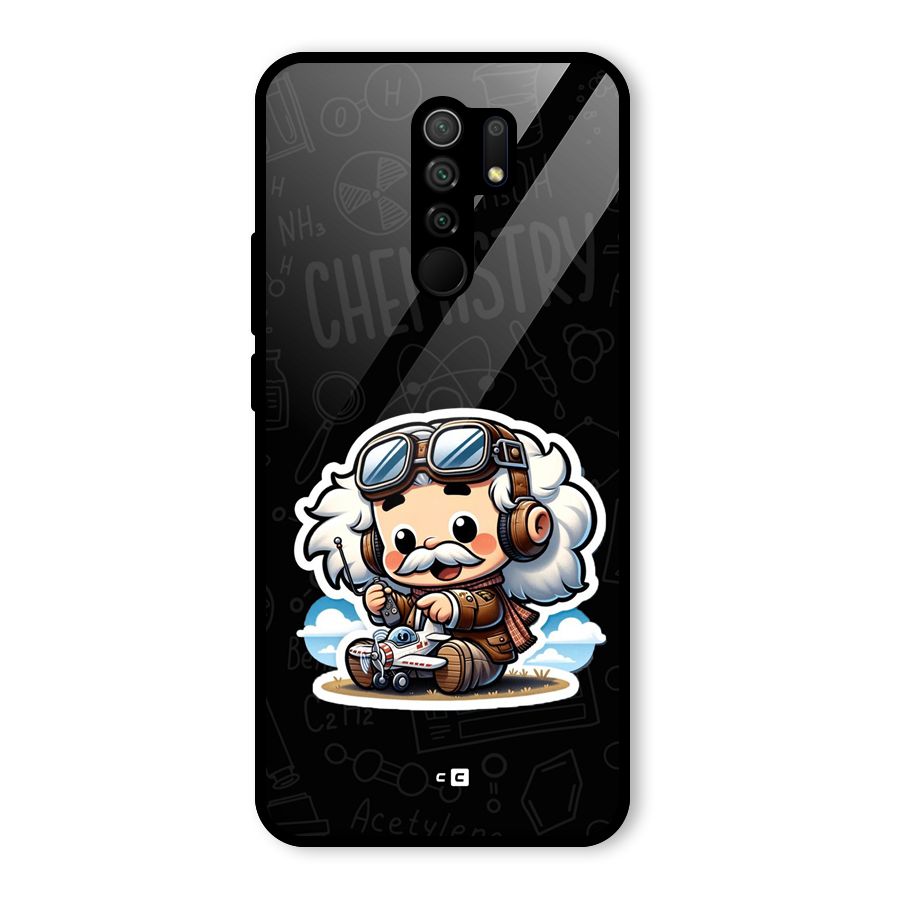 Genius Kid Glass Back Case for Poco M2