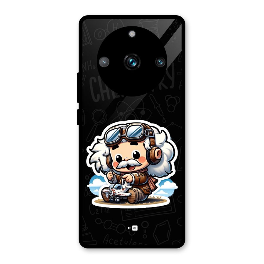 Genius Kid Glass Back Case for Realme 11 Pro