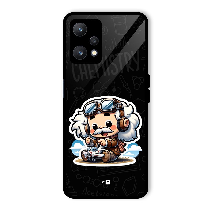 Genius Kid Glass Back Case for Realme 9 Pro 5G